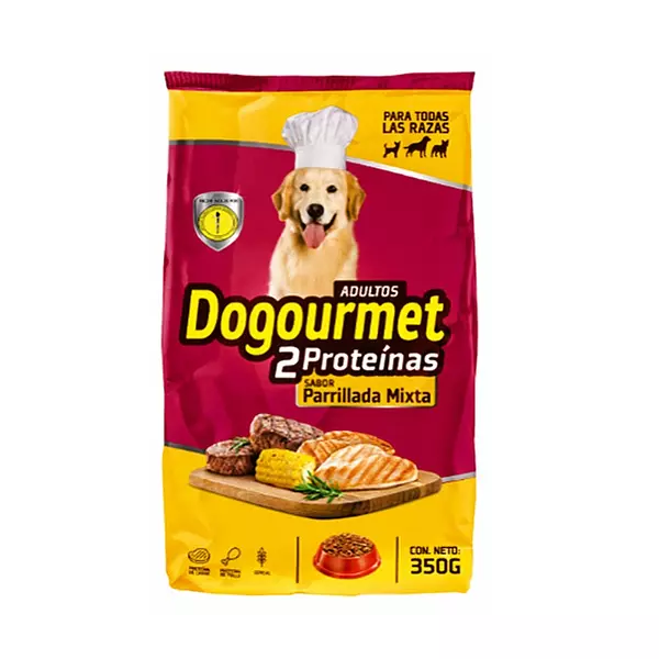 Alimento/Perros Dogourmet Adultos Parrillada Mixta X 350gr
